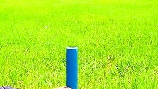 Free electricity _ I turn PVC pipe into a water pump at home free no need electricity power short