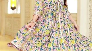Frock lehenga designing new collection zeenatnaz