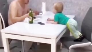 Общение папы с сыном