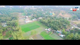 Drone Video Lalmonirhat District Bird's eye view of Bangladesh