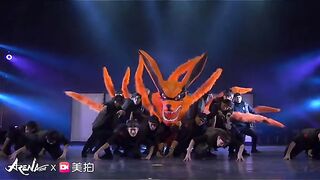 NARUTO DANCE IN EVENT tranding