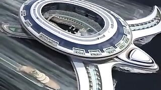 A city within a ship