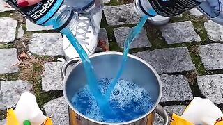 M&Ms Powerade Mentos Experiment #shorts Viral TikTok Video by Family Booms