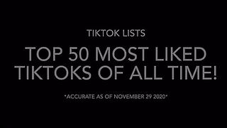 50 most liked Tictok accounts