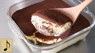 Fluffy Italian Classic Tiramisu 【1 Minute Cooking】