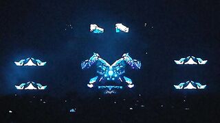 EDM party at Night