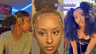 Random???????? But Entertaining TikTok Hair Tutoria