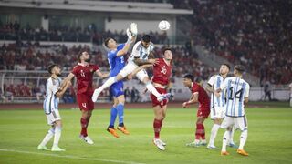 Argentina Vs Indonesia In Gelora Bung Karno Stadium