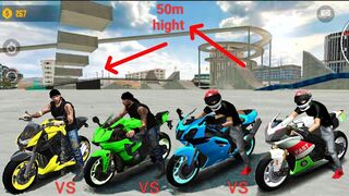 Heavy Bikes 50m high jump competition Xtreme motorbikes