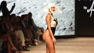 Lucianna Beynon in SLOW MOTION 4k _ Art Hearts Swim Week Miami 2023