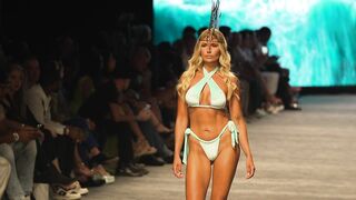 NAAVA SWIM - Art Hearts Fashion Miami 2023 _ Full show 4k Beautiful female model shows beautiful body shape