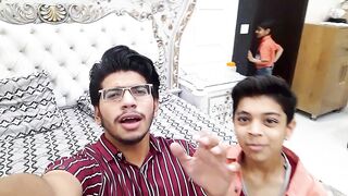 Enjoing with my cousins in Lahore