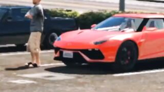 Stealing Luxury Lamborghini Cars Ft. Franklin - GTA 5