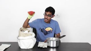 Experiment Dry ice
