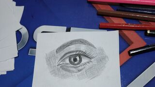 draw eyes easy