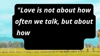 Words of love