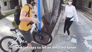 Karen Messes With The Wrong Guy.. (BIG MISTAKE)