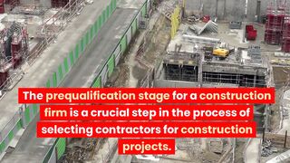 # Engineering #The prequalification # First Satge of # Tender