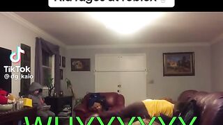 Kid rages at roblox