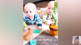 Twin babies make you laugh
