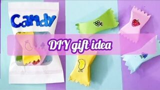 DIY paper gift ideas / easy paper craft /gift ideas / candy
