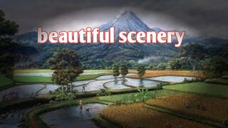 Beautiful scenery, Cool mountain village