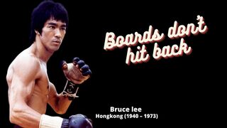 Powerful Quotes By Bruce Lee ,The Idea Is That Flowing Water Never Goes Stale..