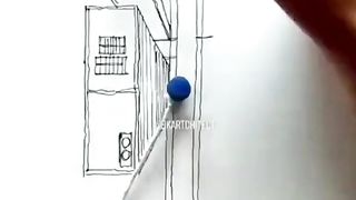 Perspective point.  نقطه پرسپکتیو