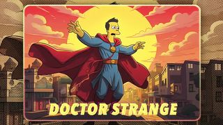 Marvel but in Simpsons