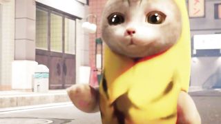Cat Banana animation 9
