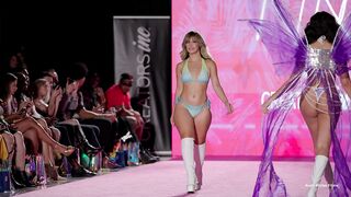 Amariah Morales _ The Bureau Fashion Week Beautiful female model shows beautiful body shape