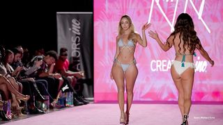 Beatriz Corbett in SLOW MOTION _ The Bureau Fashion Week 2023 Beautiful female model shows beautiful body shape