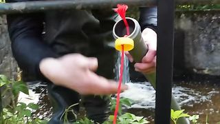 Pumping Water From River In A Minute!
