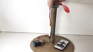 How to make remote control fan