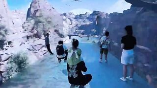 Realistic 3d Walls dinosaur park