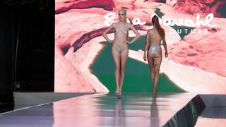 Caroline Derpienski SLOW MOTION _ Miami Swim Week® -The Shows 2023 Beautiful female model shows beautiful body shape