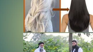 safed balon ko kala karne ka qudrati or  tarika||white hair convert to black..