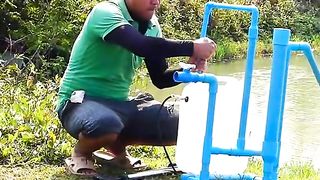 How to take water from river