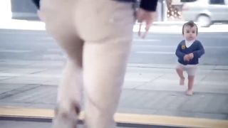 Funny Child Copying others
