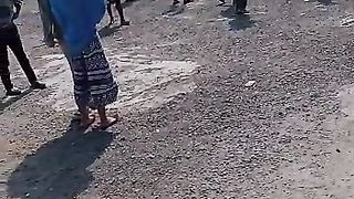 Proses Pencarian korban tengelam di area pelabuhan