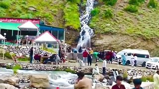 Beautiful Waterfall Gilgit Baltistan