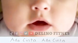 Cute singing baby