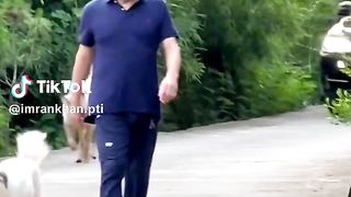 IMRAN KHAN going in banii galla Morning walk #Imrankhan