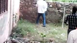 Watch How Bajrang Dal Goons are soothing in presence of Police