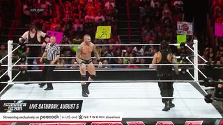 FULL MATCH — Roman Reigns vs. Randy Orton & Kane — Handicap Match: Raw, July 21, 2014