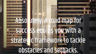 Can a road map for success help overcome obstacles and setbacks?