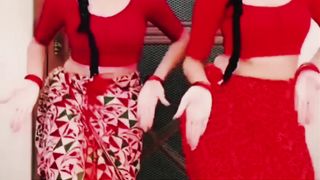 Badal Barsha bijuli !! viral, twin sisters