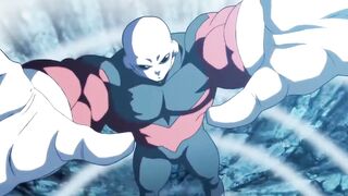Goku almost died from his spirit bomb , Goku use ultra instinct first time against Jiren.