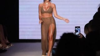 Kittenish Swimwear Miami 2023 _ Finale Beautiful female modele shows beautiful body shape