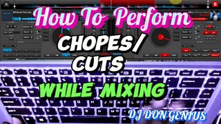 How To Perform Chops, Cuts For DJ Mixing | Virtual Dj Tip And Tricks #djmixing #djtips #djremix #Dj